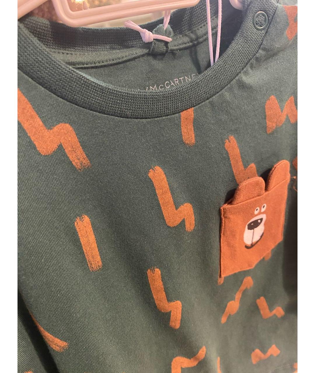 STELLA MCCARTNEY KIDS Хлопковая детская футболка, фото 4