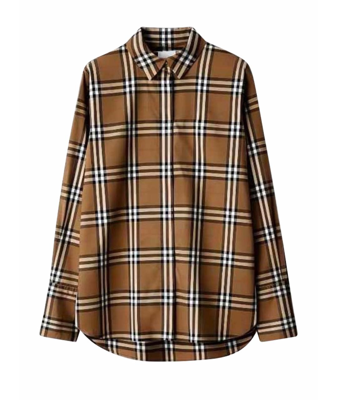 BURBERRY Коричневая рубашка, фото 1