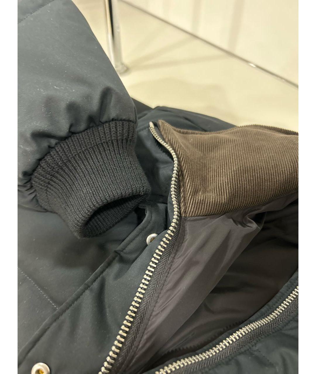 PRADA Черная полиэстеровая куртка, фото 6