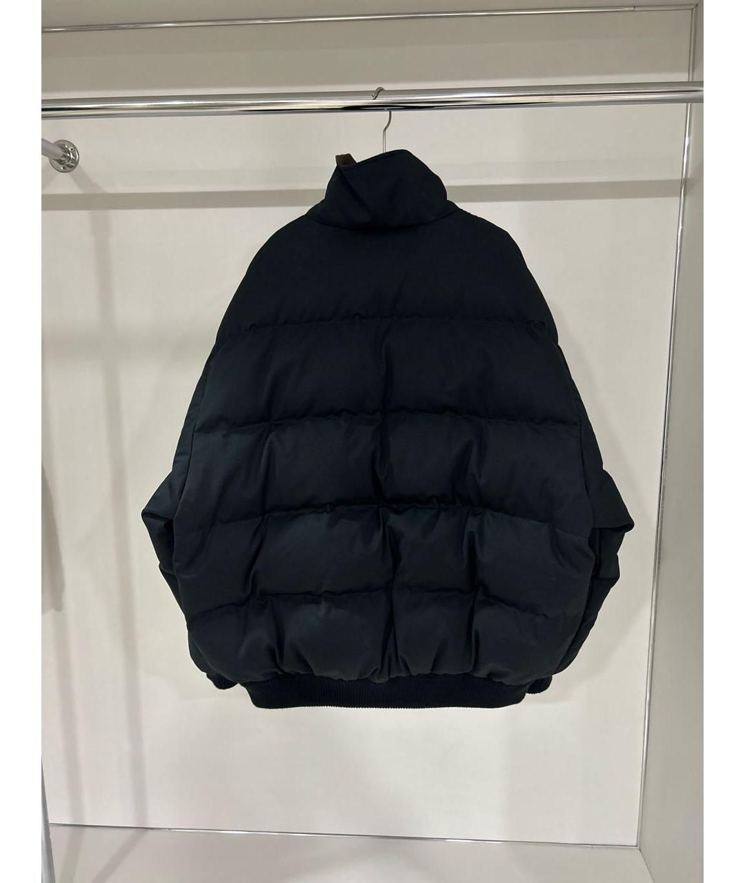 PRADA Черная полиэстеровая куртка, фото 2