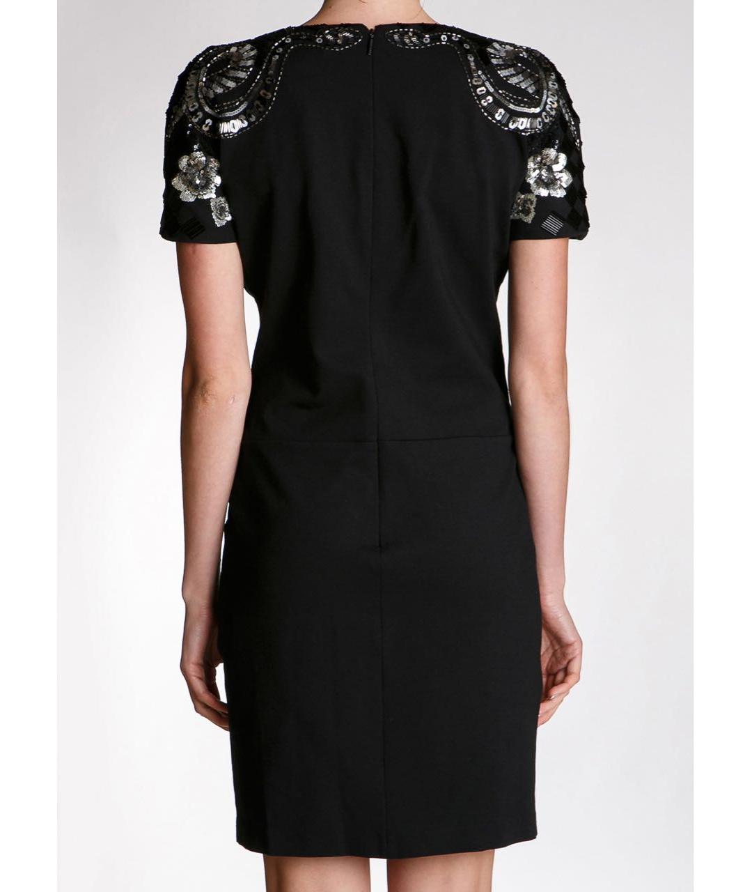 ROBERTO CAVALLI Черное вискозное вечернее платье, фото 3
