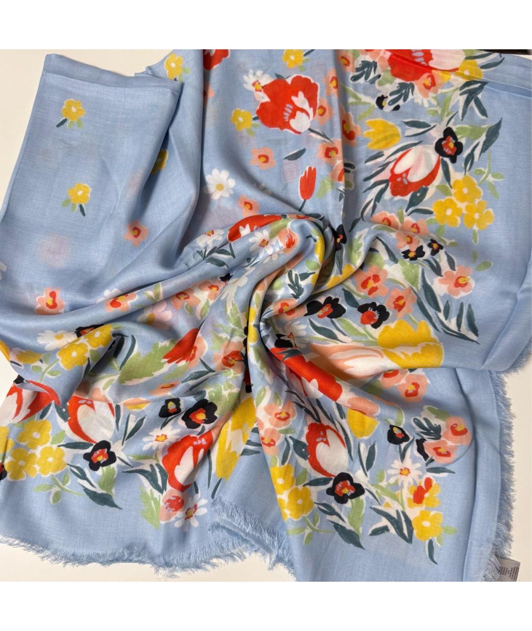 LANVIN Голубой платок, фото 6