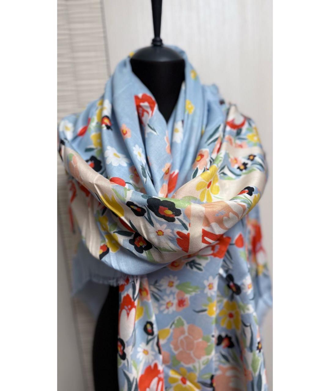 LANVIN Голубой платок, фото 8