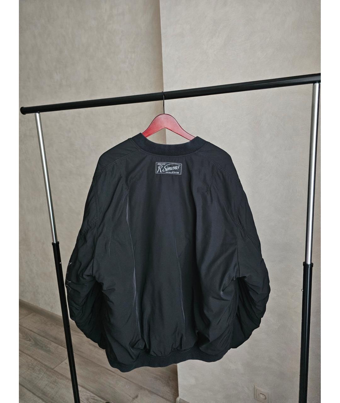 RAF SIMONS Черная полиэстеровая куртка, фото 3