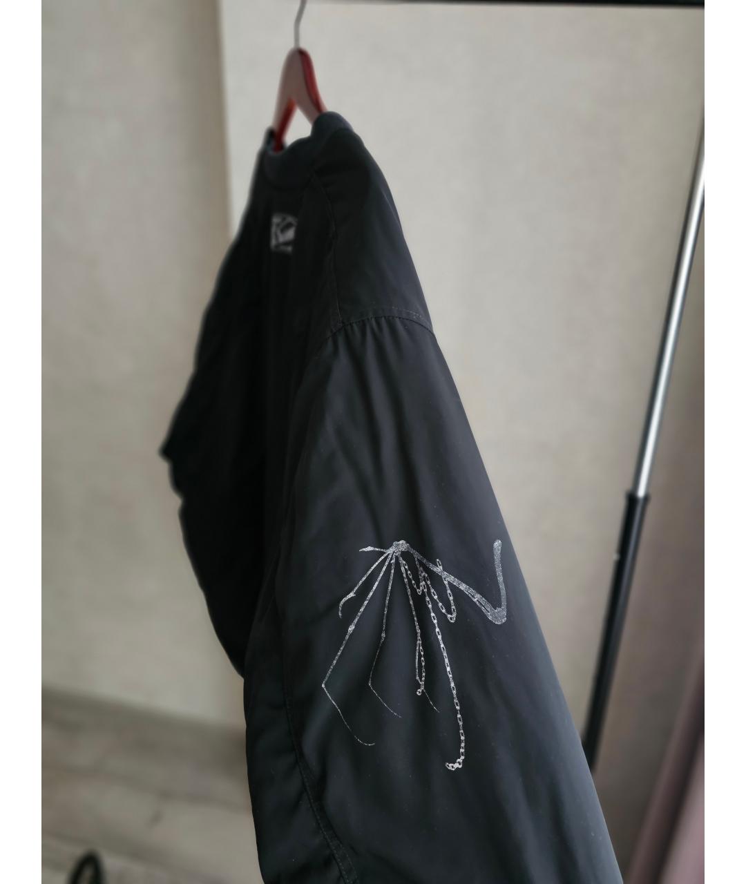 RAF SIMONS Черная полиэстеровая куртка, фото 5