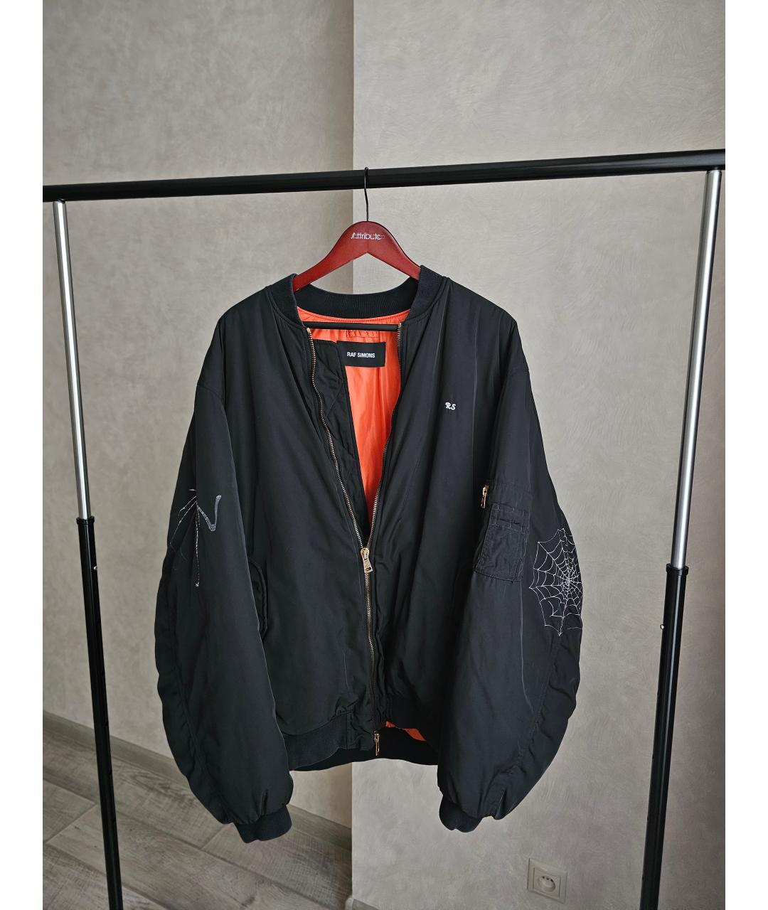 RAF SIMONS Черная полиэстеровая куртка, фото 2