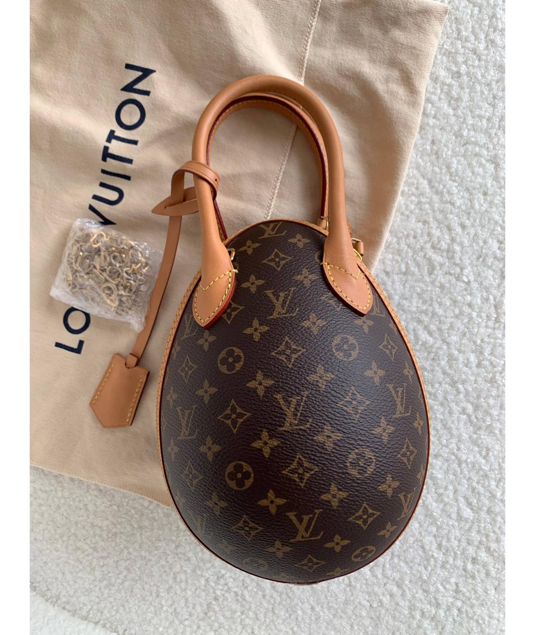 LOUIS VUITTON Черная кожаная сумка через плечо, фото 2