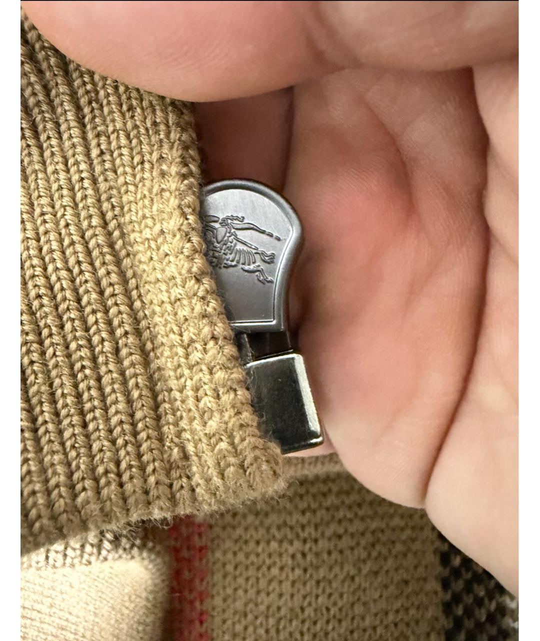 BURBERRY Коричневый кардиган, фото 7