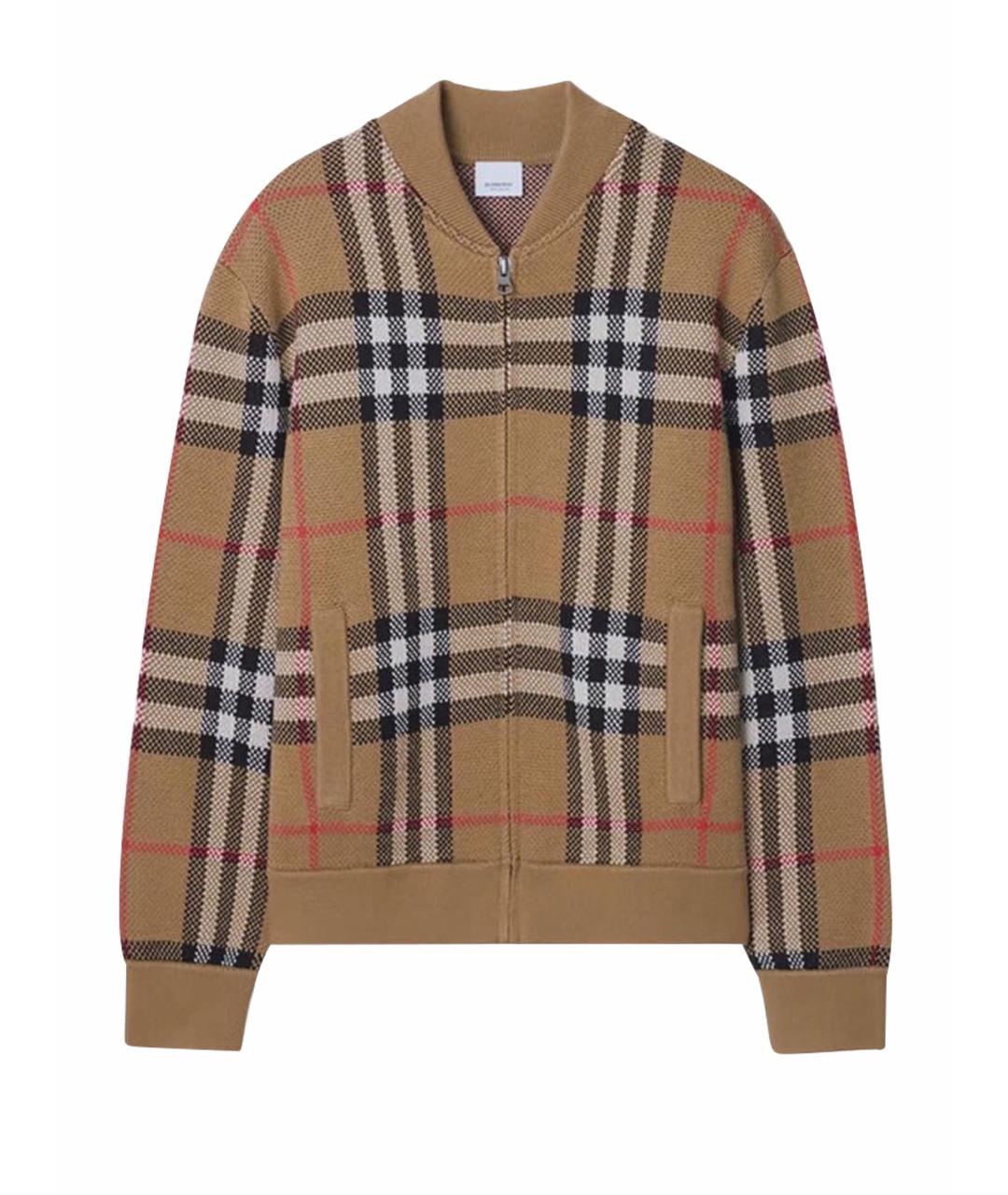 BURBERRY Коричневый кардиган, фото 1