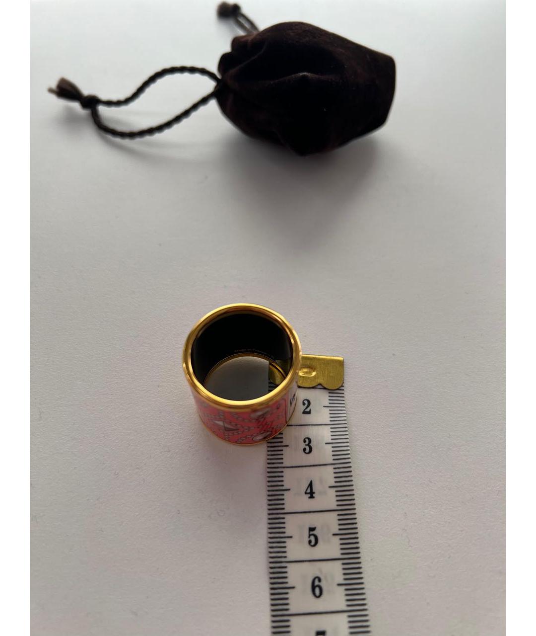 HERMES Оранжевый платок, фото 3