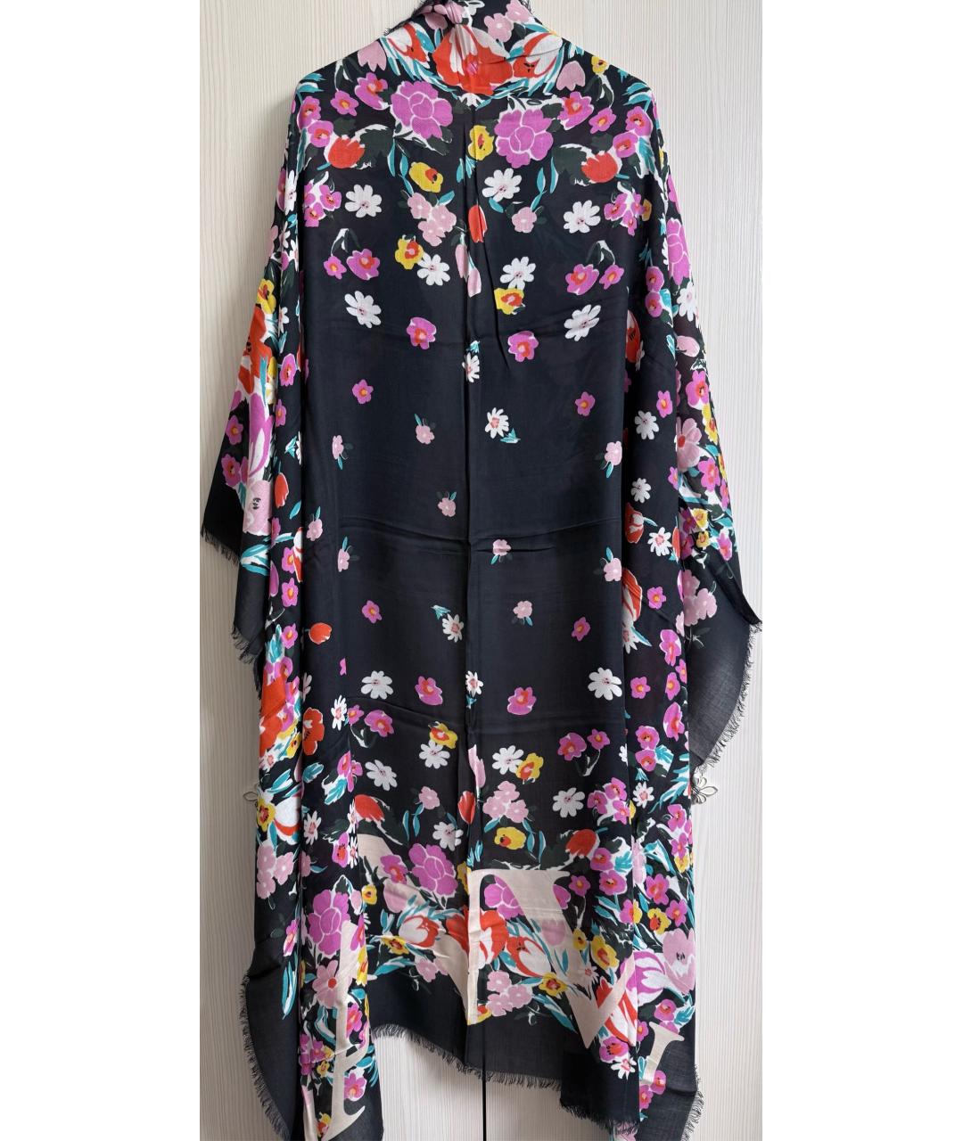 LANVIN Черный платок, фото 5