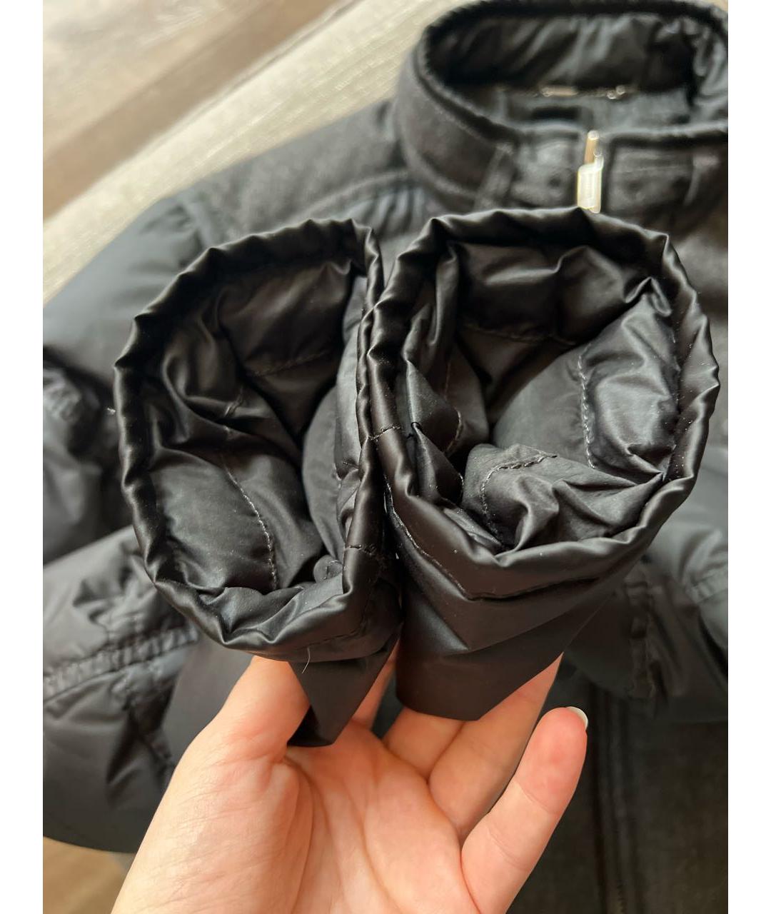 BIKKEMBERGS Черный пуховик, фото 4