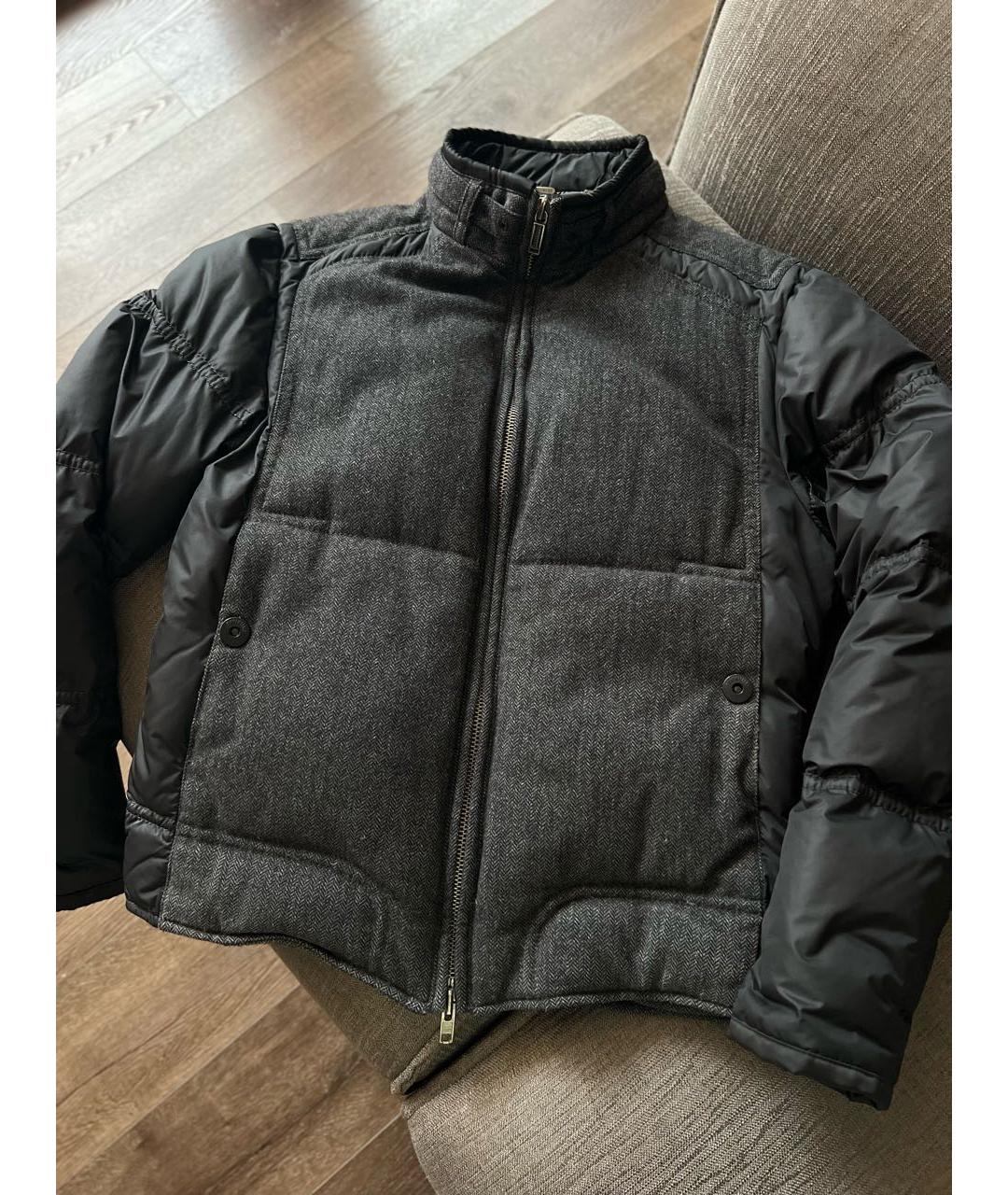 BIKKEMBERGS Черный пуховик, фото 2