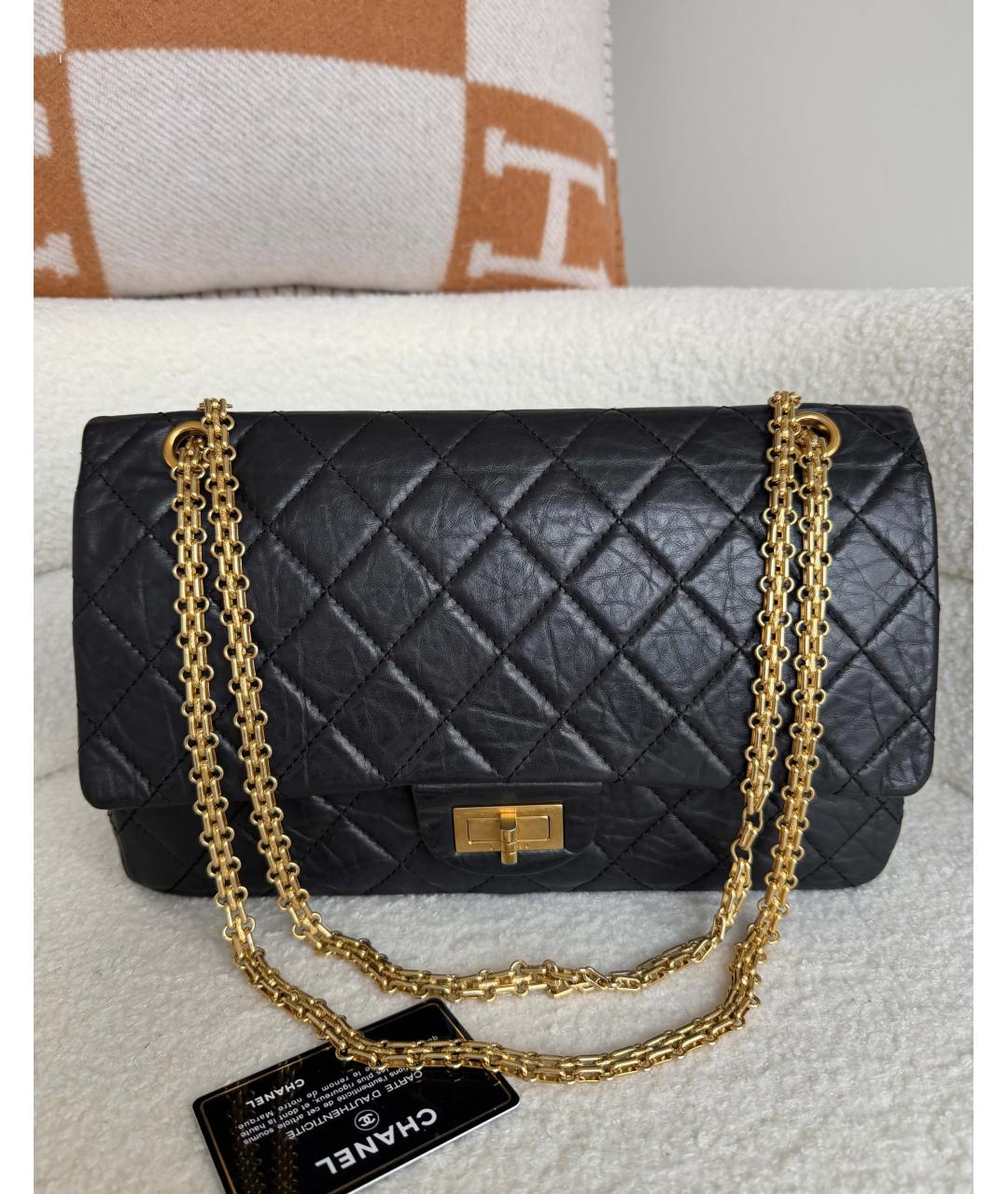 CHANEL Черная кожаная сумка через плечо, фото 2