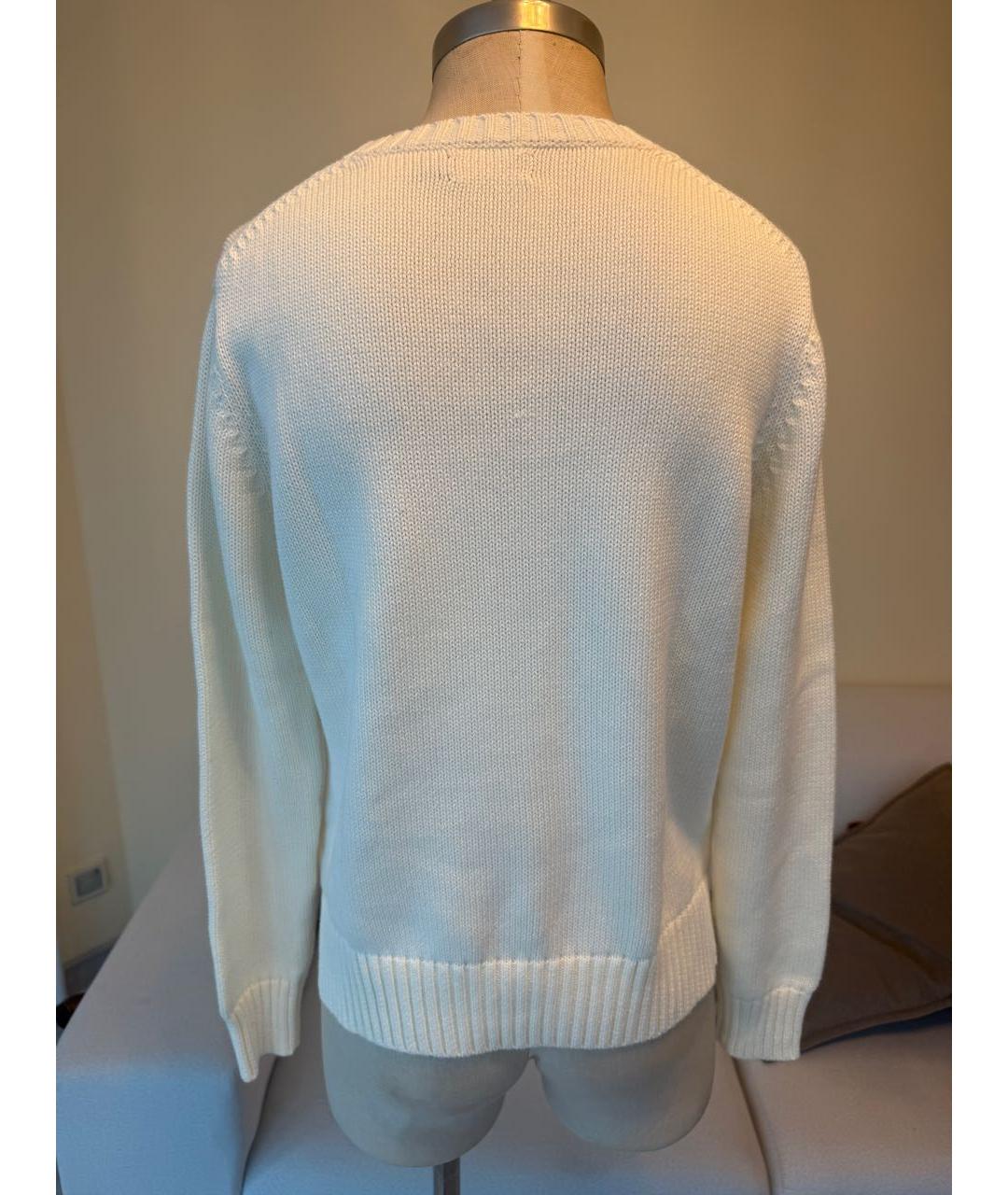 POLO RALPH LAUREN Белый джемпер / свитер, фото 2