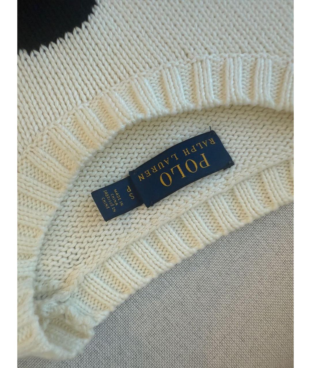 POLO RALPH LAUREN Белый джемпер / свитер, фото 6