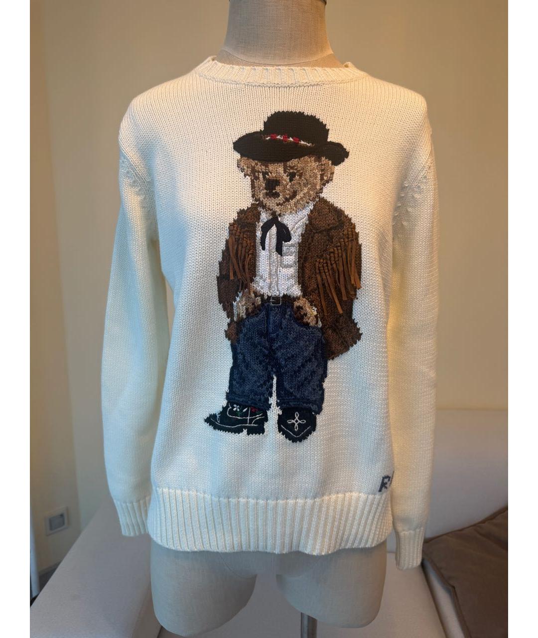 POLO RALPH LAUREN Белый джемпер / свитер, фото 9