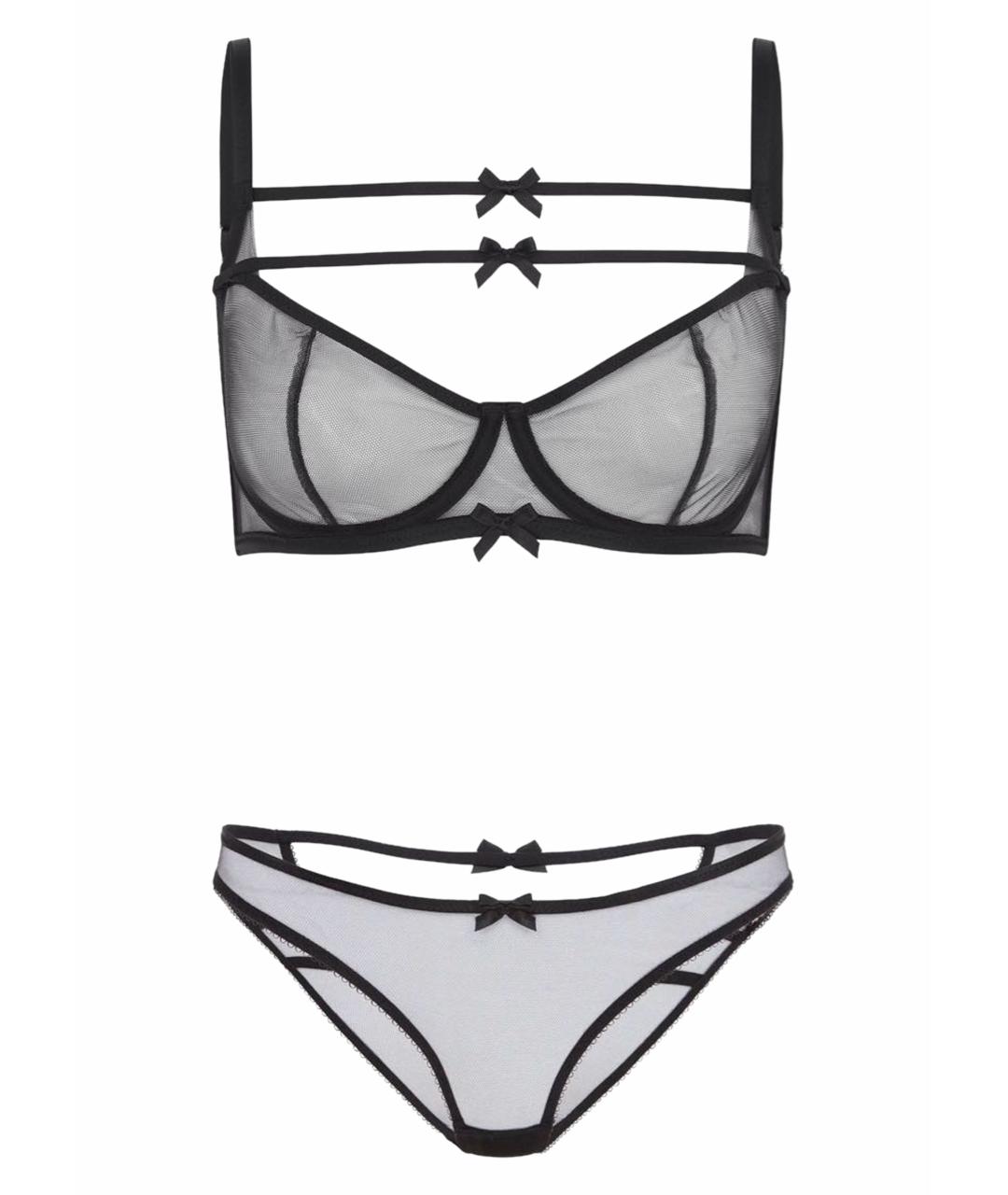 AGENT PROVOCATEUR Черный бюстгалтеры, фото 1