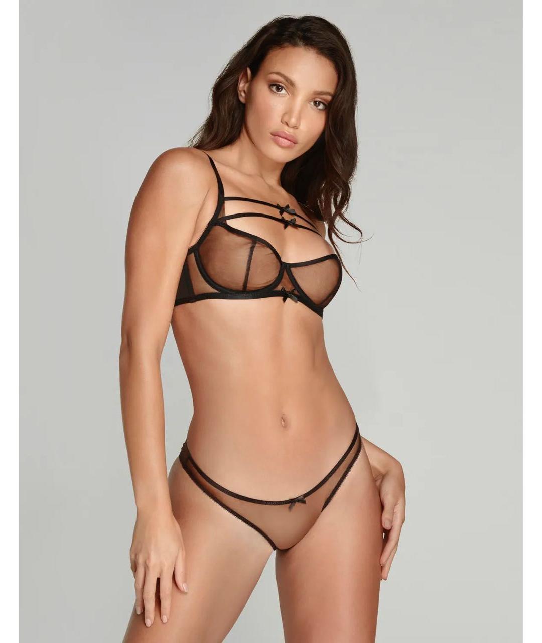 AGENT PROVOCATEUR Черный бюстгалтеры, фото 3