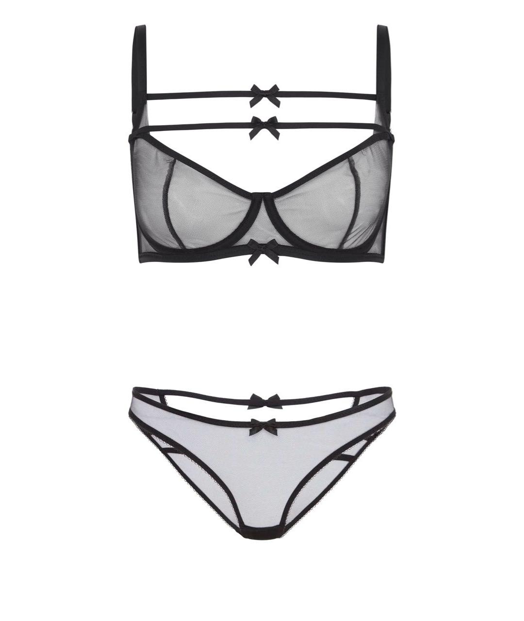 AGENT PROVOCATEUR Черный бюстгалтеры, фото 8