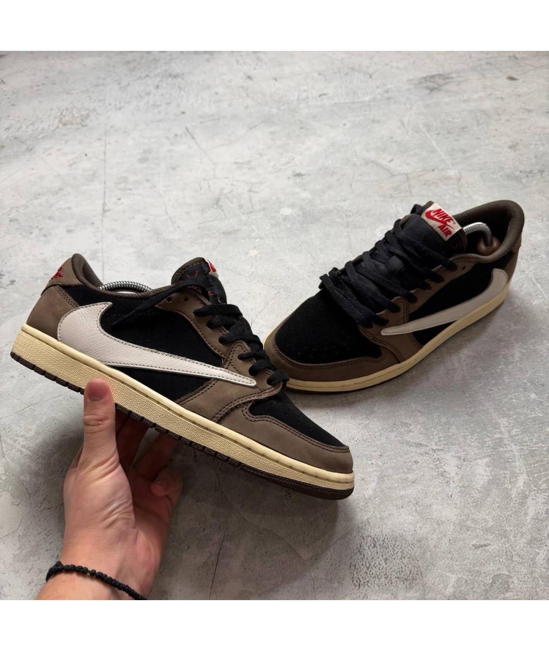 NIKE Бежевые замшевые низкие кроссовки / кеды, фото 7