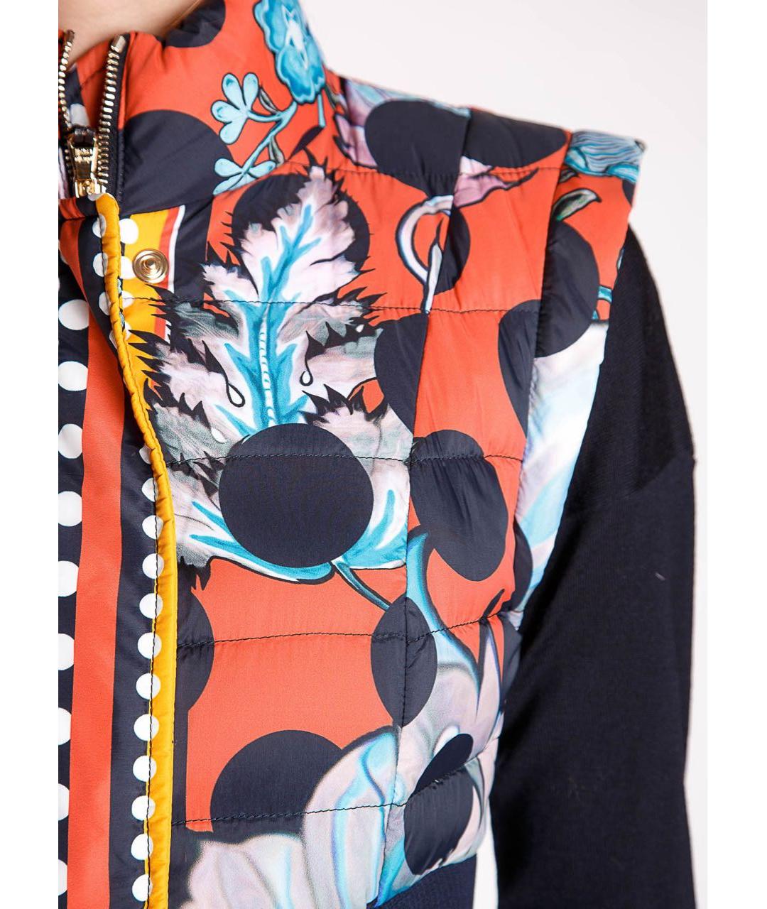 ROBERTO CAVALLI Мульти полиамидовый жилет, фото 5