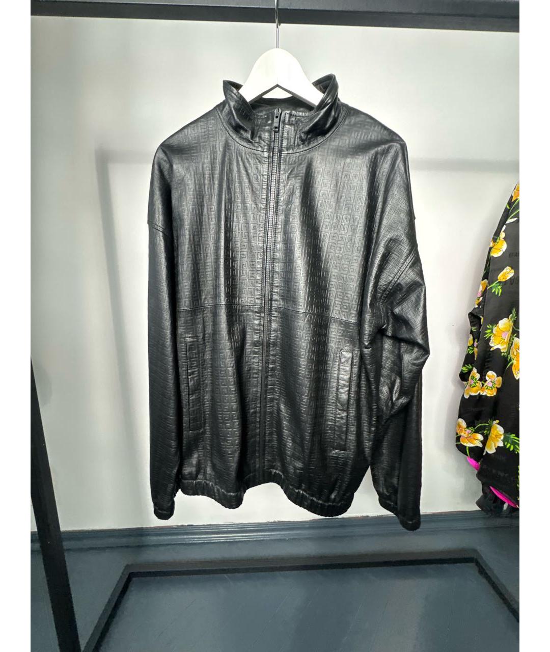 GIVENCHY Черная кожаная куртка, фото 5