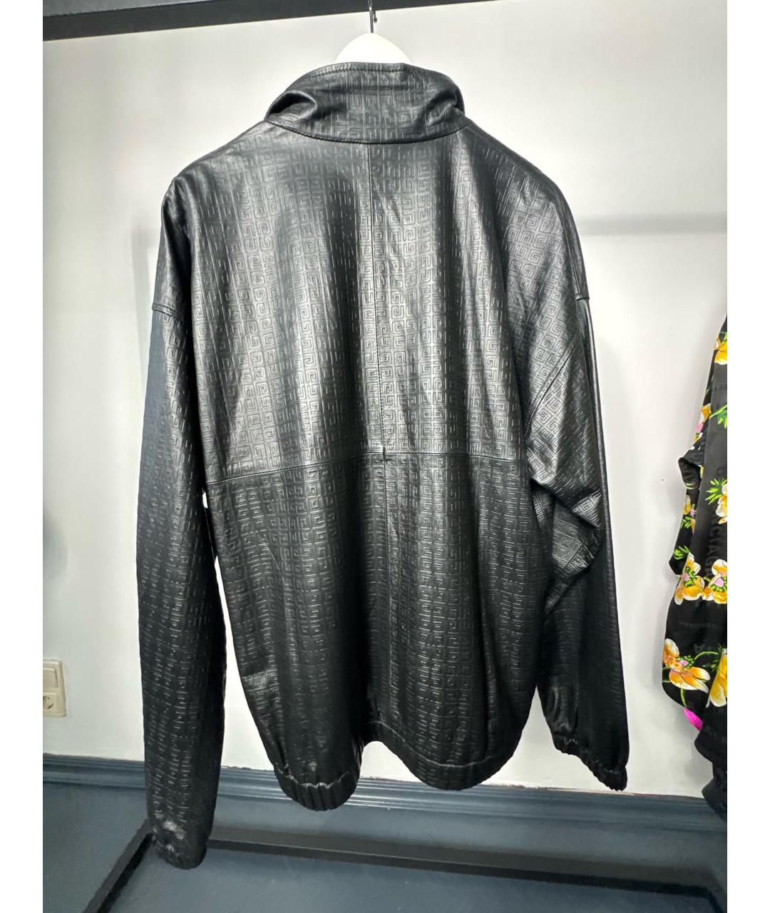 GIVENCHY Черная кожаная куртка, фото 4