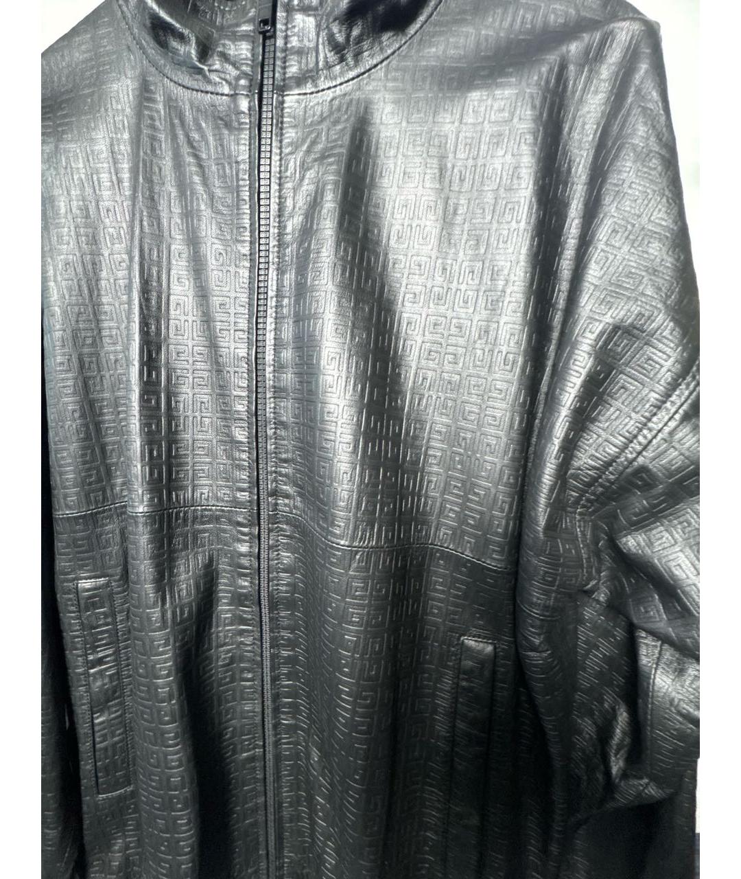 GIVENCHY Черная кожаная куртка, фото 2