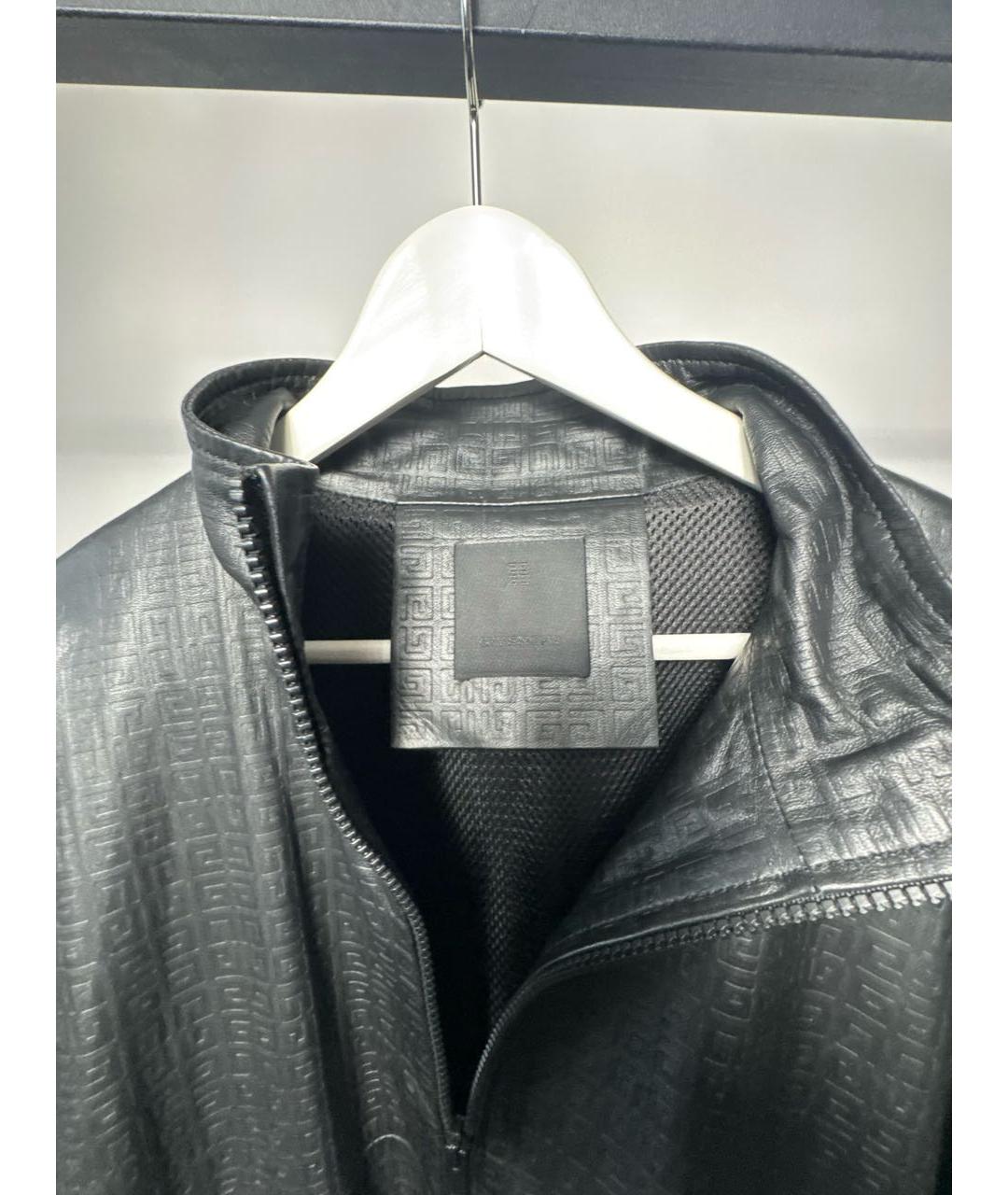 GIVENCHY Черная кожаная куртка, фото 3