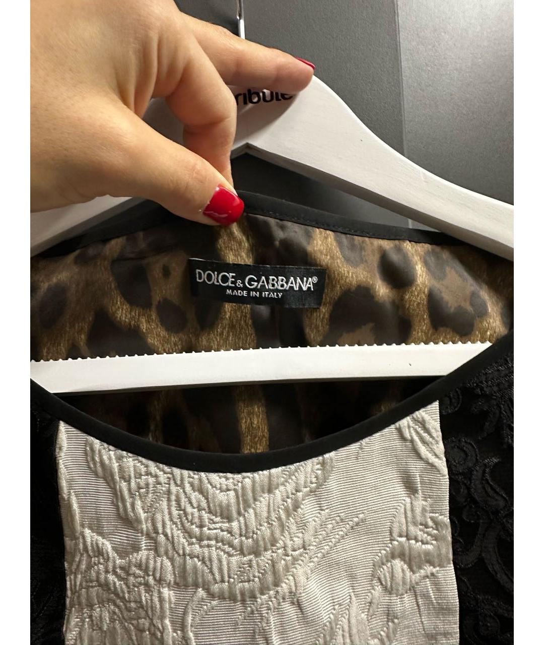 DOLCE&GABBANA Белое платье, фото 3