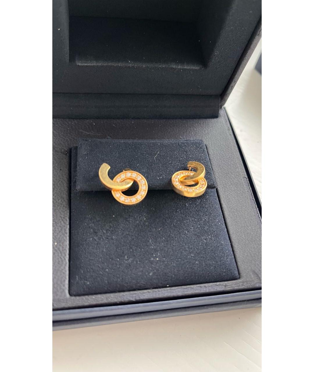 PIAGET Золотые серьги из желтого золота, фото 2