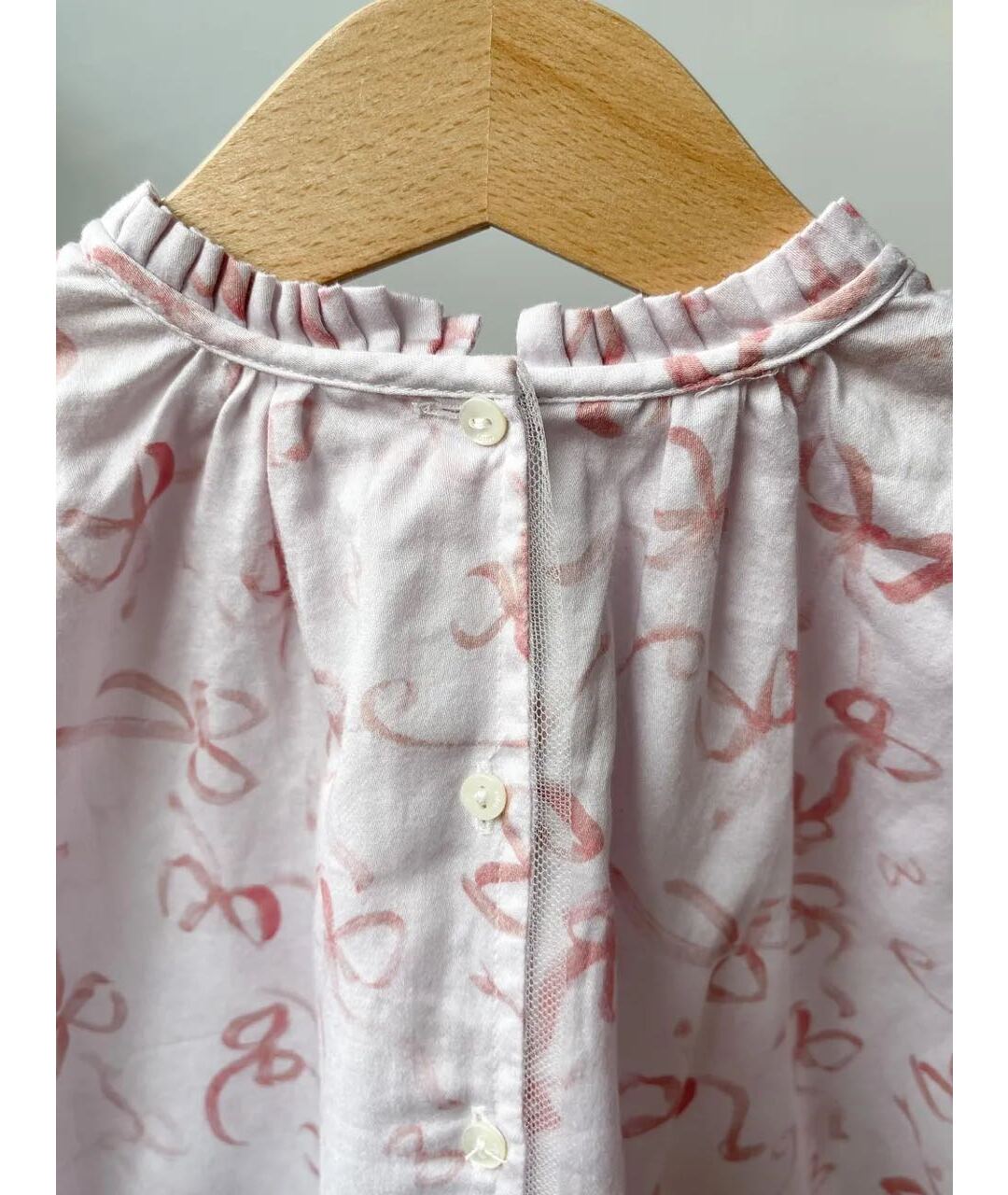 BABY DIOR Розовая хлопковая блузка для девочек, фото 3