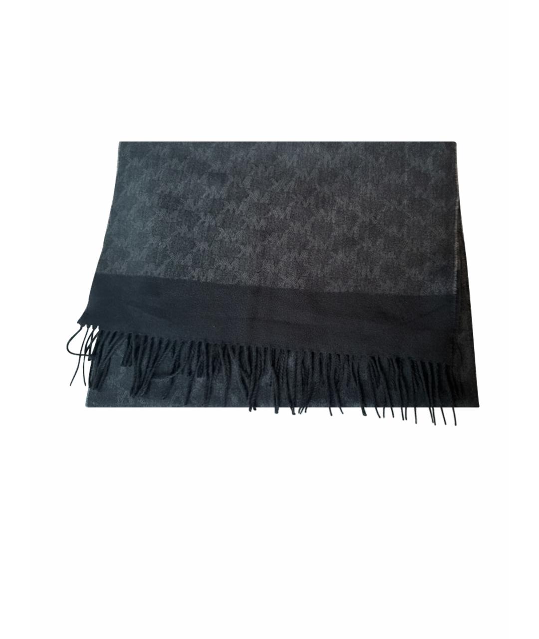 MICHAEL KORS Антрацитовый шарф, фото 1