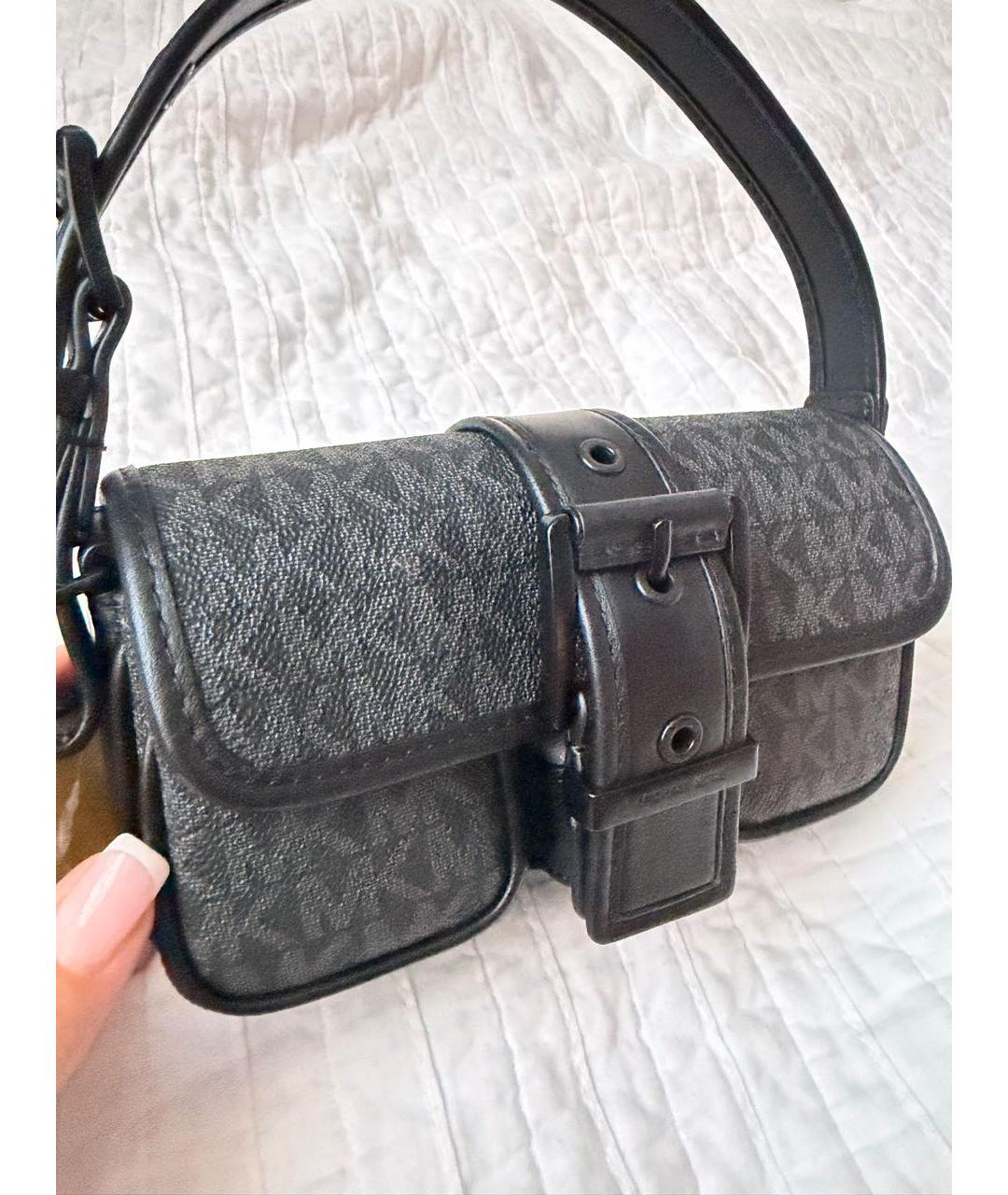 MICHAEL KORS Черная сумка с короткими ручками, фото 3