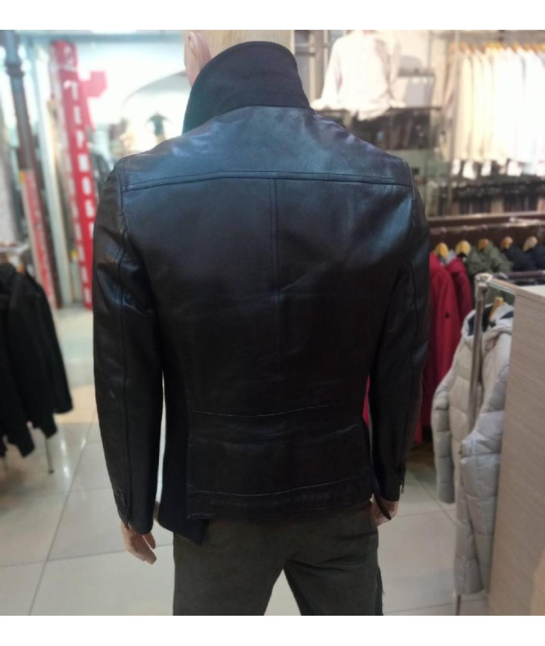 NEIL BARRETT Черное пальто, фото 3