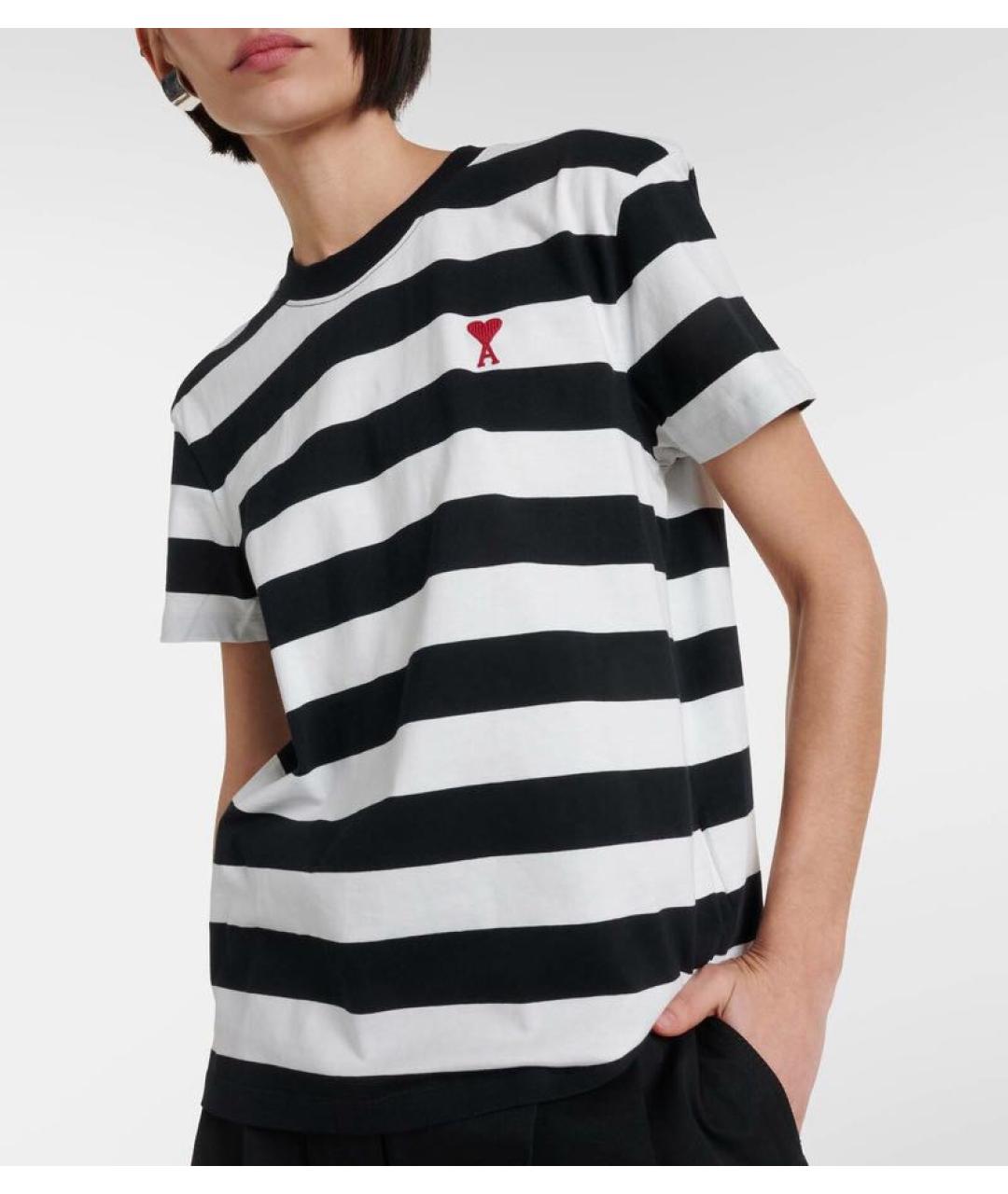 Ami Paris Белая хлопковая футболка, фото 2