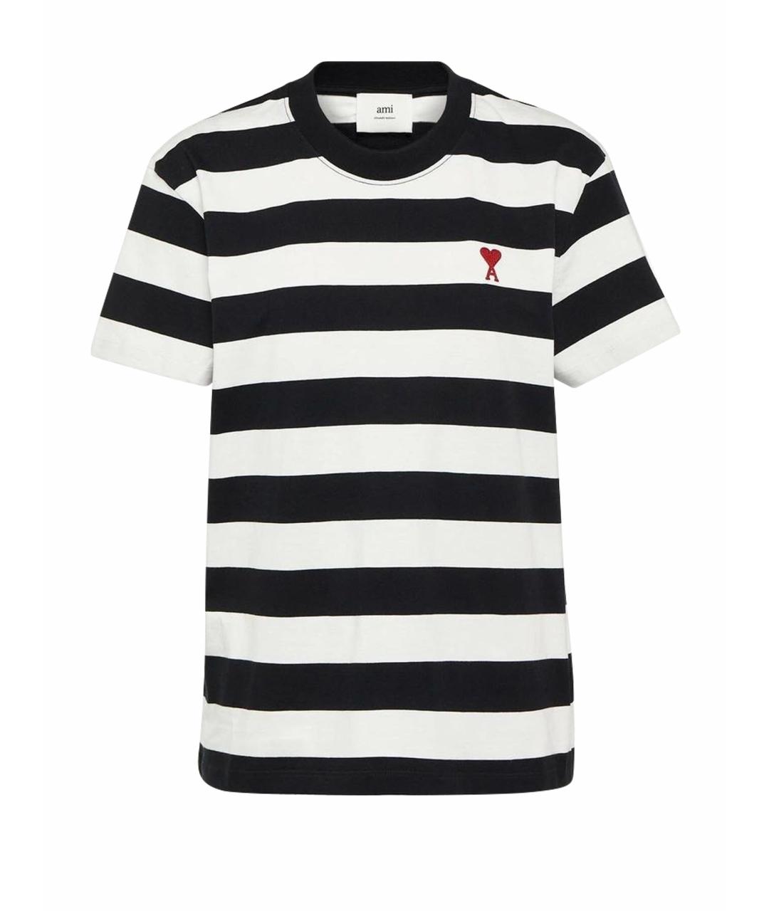 Ami Paris Белая хлопковая футболка, фото 1