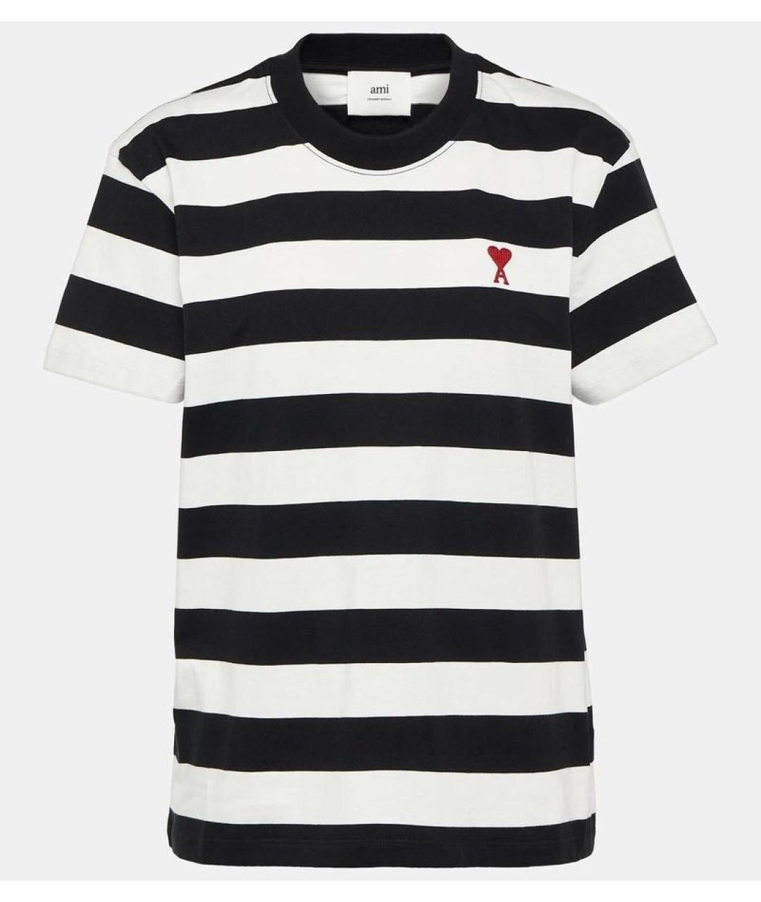 Ami Paris Белая хлопковая футболка, фото 7