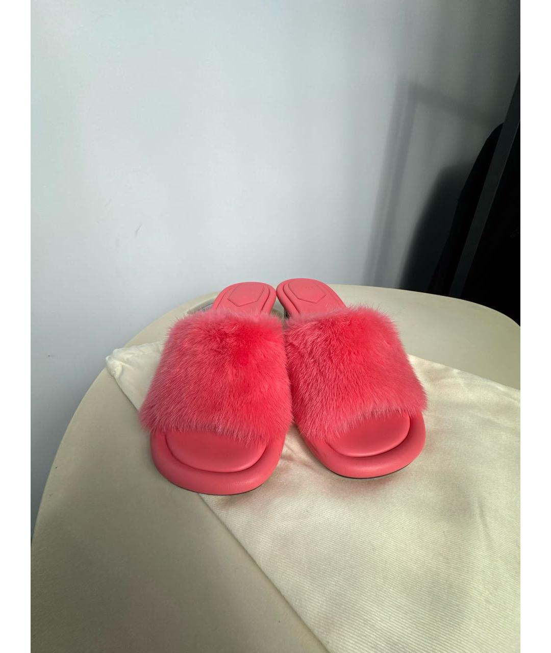 FENDI Коралловые мюли, фото 2