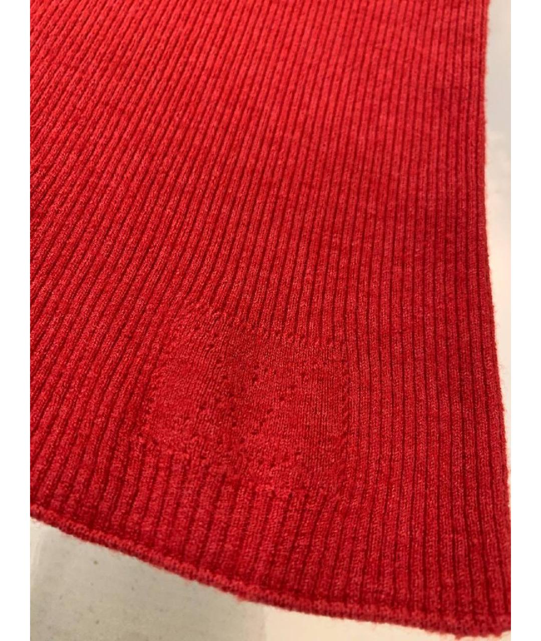 LOUIS VUITTON Красный шерстяной джемпер / свитер, фото 3