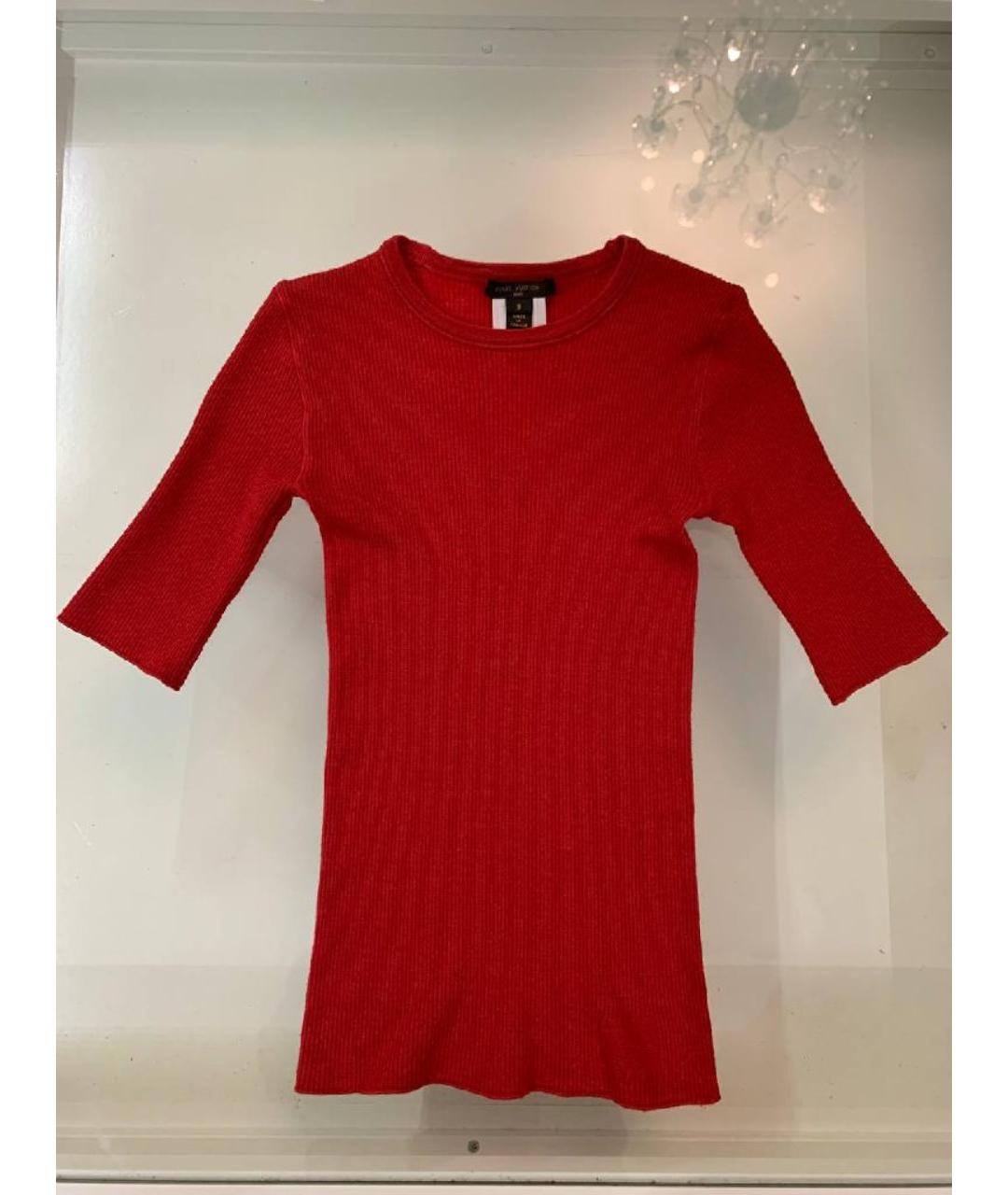 LOUIS VUITTON Красный шерстяной джемпер / свитер, фото 5