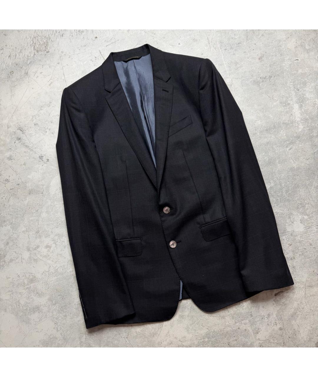 DOLCE&GABBANA Черный шерстяной пиджак, фото 2