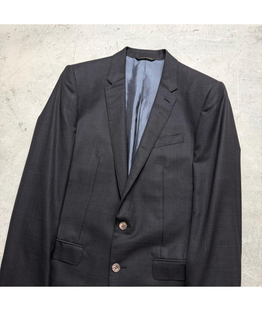 DOLCE&GABBANA Черный шерстяной пиджак, фото 3