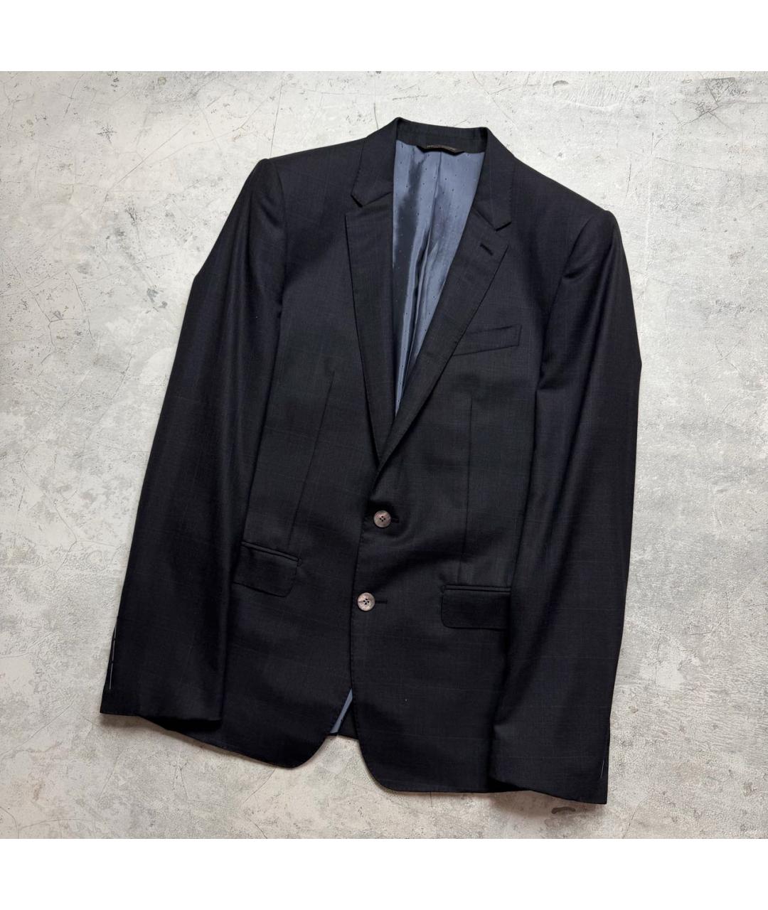 DOLCE&GABBANA Черный шерстяной пиджак, фото 7