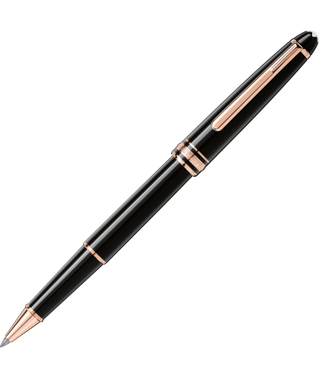 MONTBLANC Золотая пластиковая чернильная ручка, фото 1