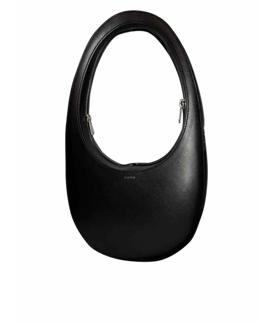 COPERNI Черная кожаная сумка через плечо, фото 1