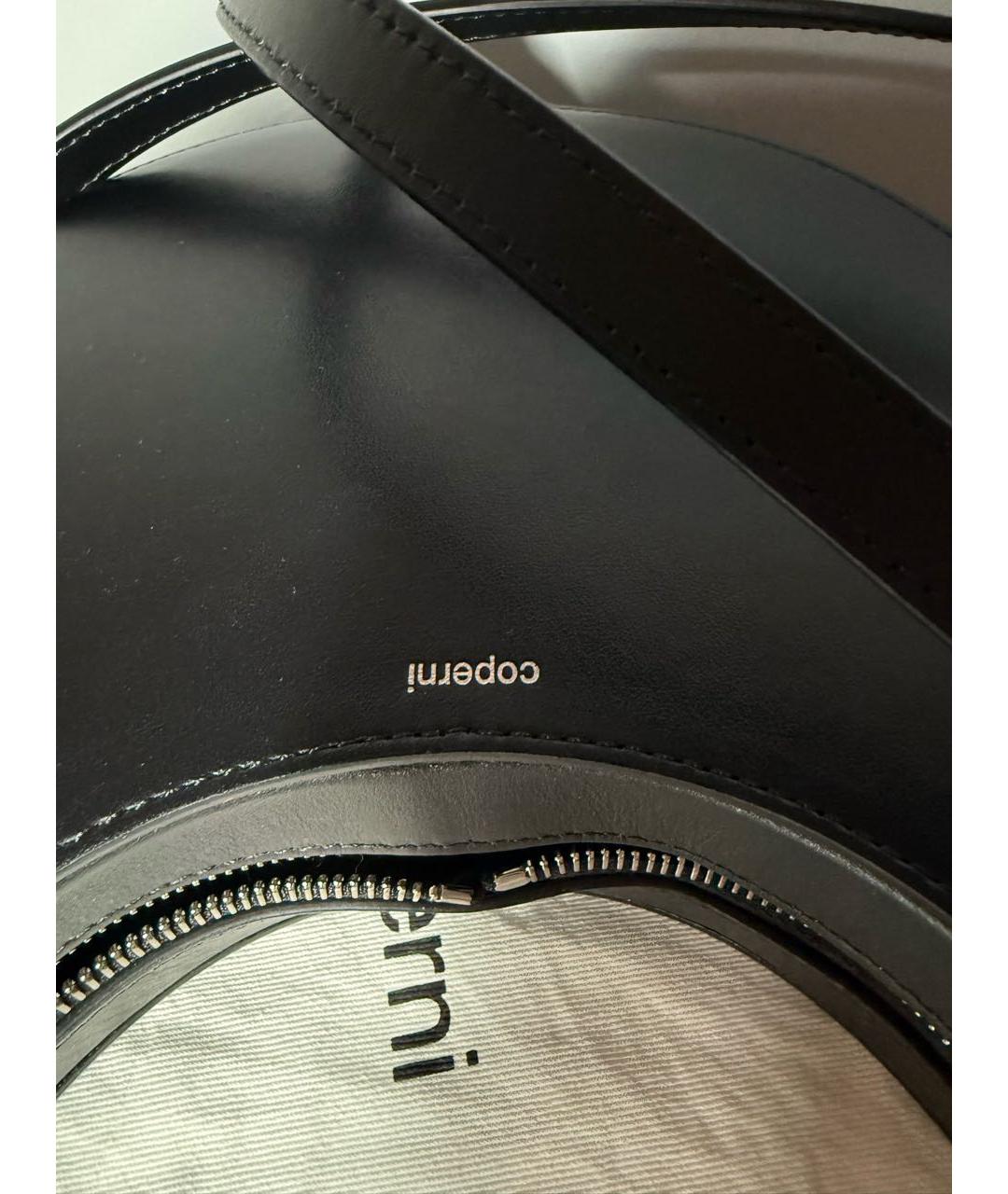 COPERNI Черная кожаная сумка через плечо, фото 5