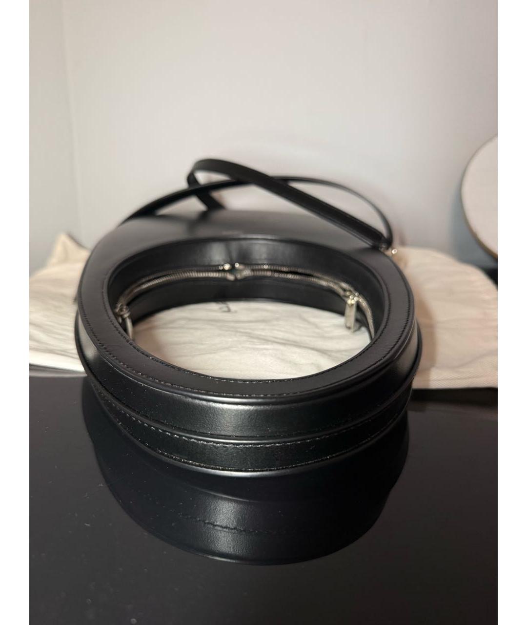 COPERNI Черная кожаная сумка через плечо, фото 6