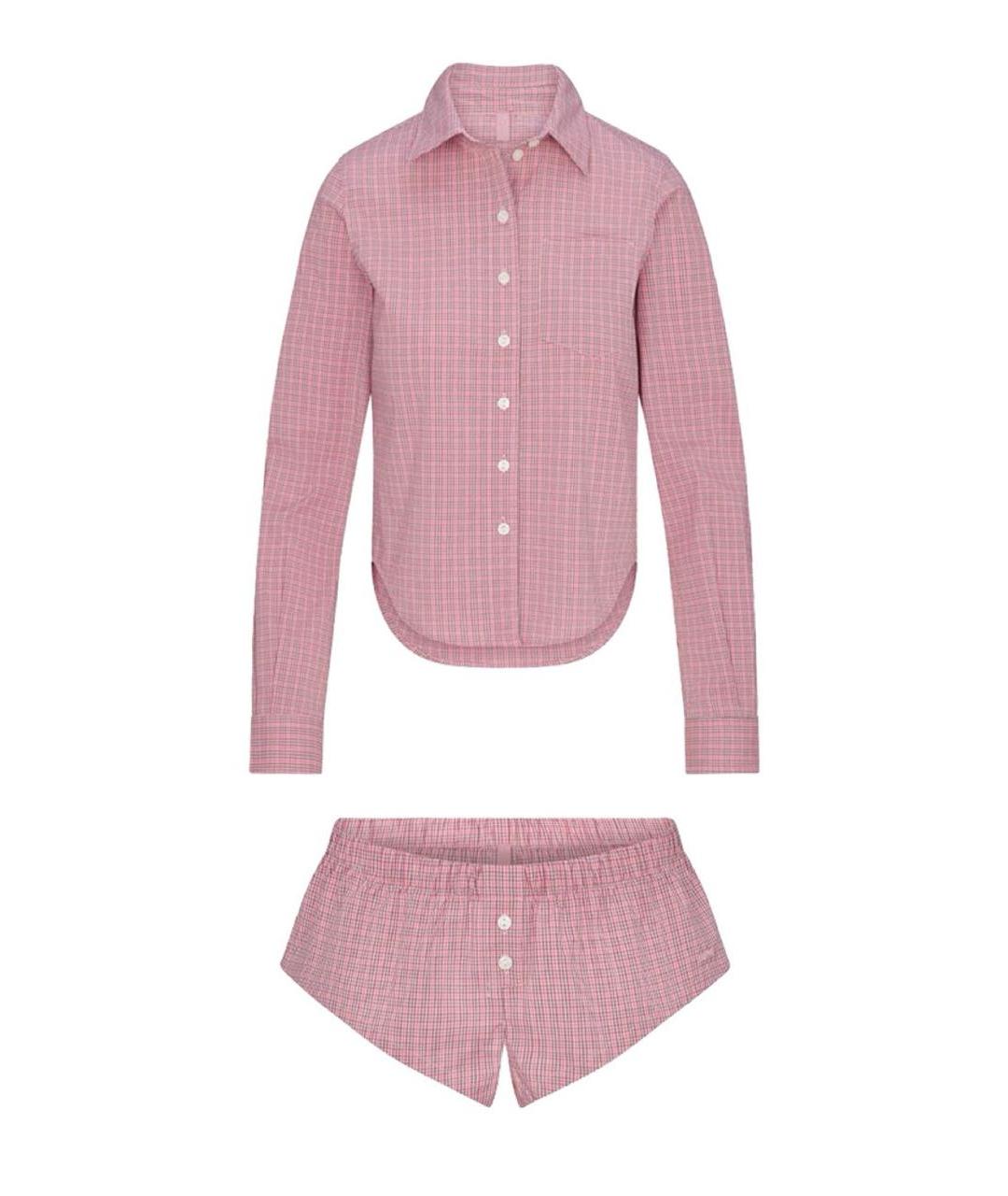 SKIMS Розовая пижама, фото 7